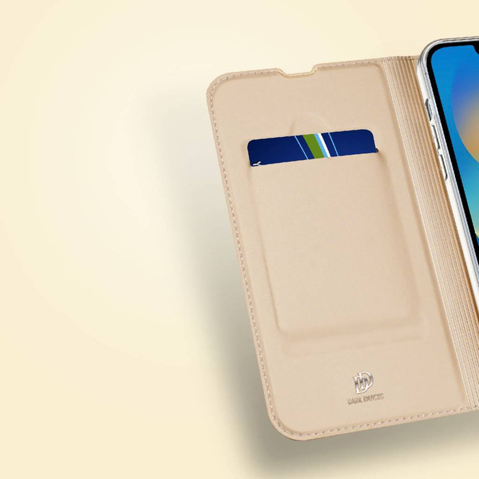 Dux Ducis Skin Pro Holster Flip Cover para iPhone 14 negro