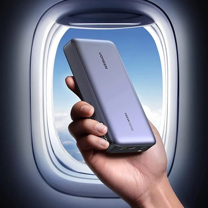 Powerbank Ugreen Nexode 20000mAh 30W USB-A USB-C - gray