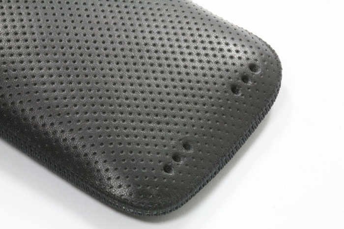 BUGATTI Hülle Apple iPhone 4S Schwarz Leder