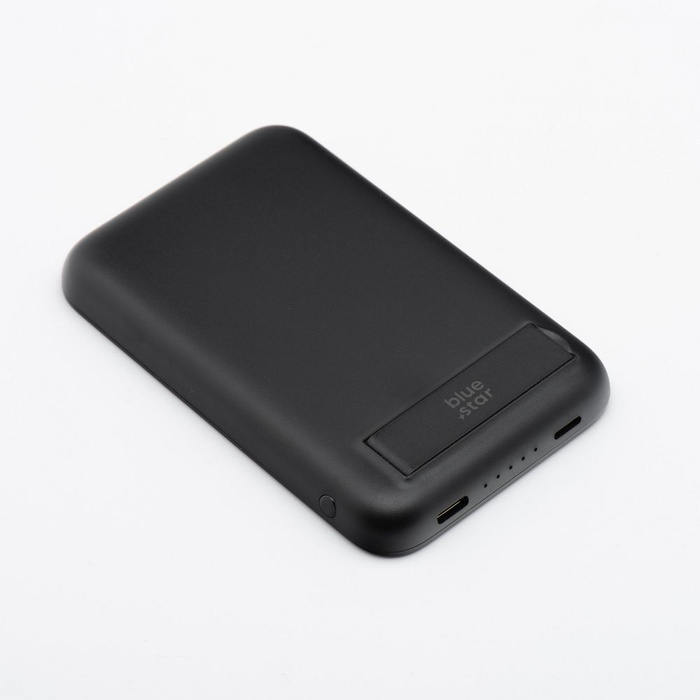 Powerbank zgodny z MagSafe Blue Star W0553 2A 5W 5000 mAh czarny