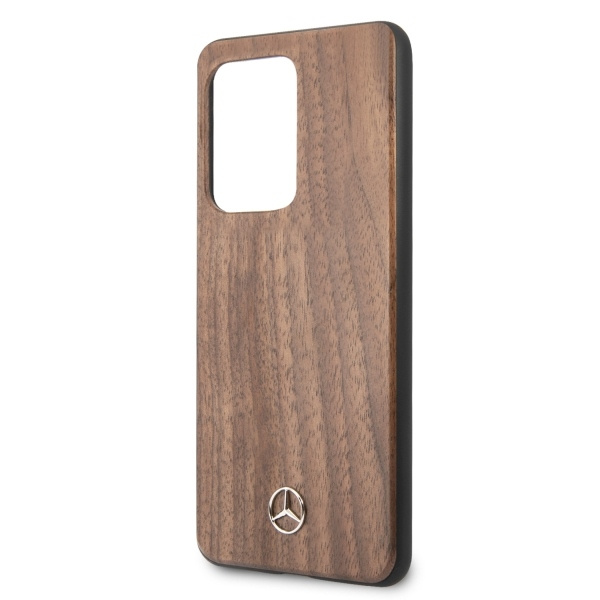 Cover MERCEDES Samsung Galaxy S20 Ultra Wood Line Walnut Brown Case