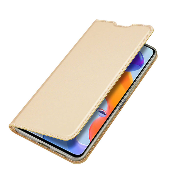 Dux Ducis Skin Pro Holster Cover Flip Cover per Xiaomi Redmi Note 11 Pro + 5G / 11 Pro 5G / 11 Pro oro