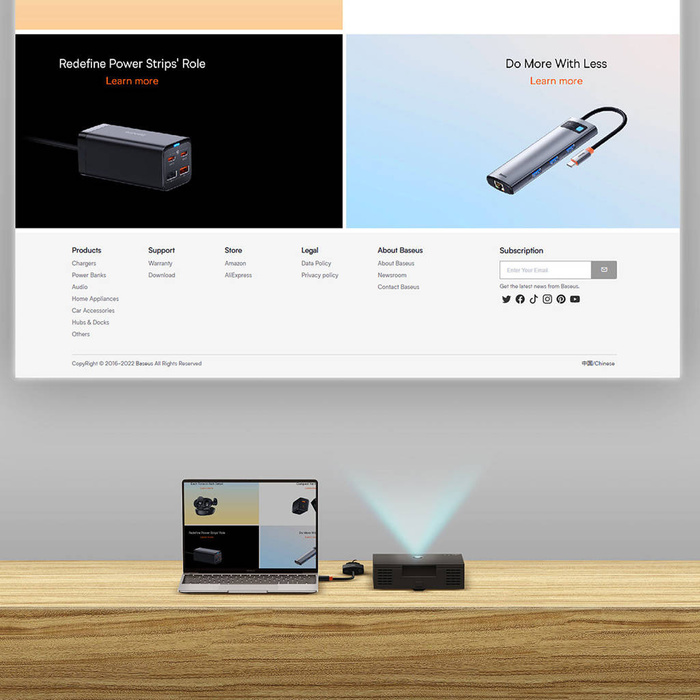 Adaptador de enchufe Baseus Lite Series HDMI a VGA + mini jack 3.5mm / fuente de alimentación micro USB negro (WKQX010101)