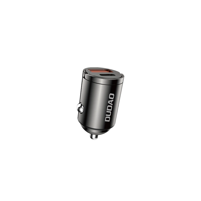 Dudao R3MAX 48W QC PD Mini-Autoladegerät - Schwarz