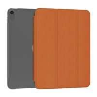 Custodia magnetica Kingxbar Business Series Smart Cover Sleep iPad Air 2020/2022 arancione