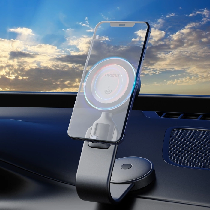 Dudao F21 Pro 15W MagSafe Inductive Car Charger - Black