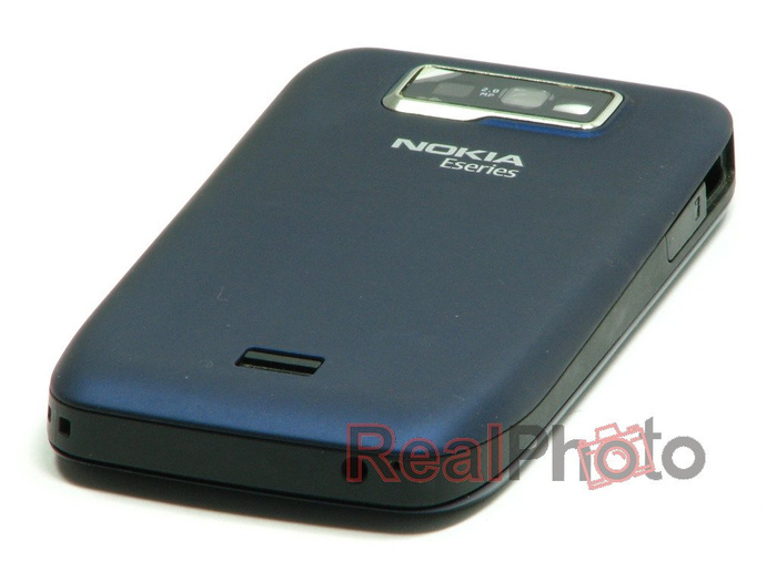 Funda original de grado B para el NOKIA E63 azul