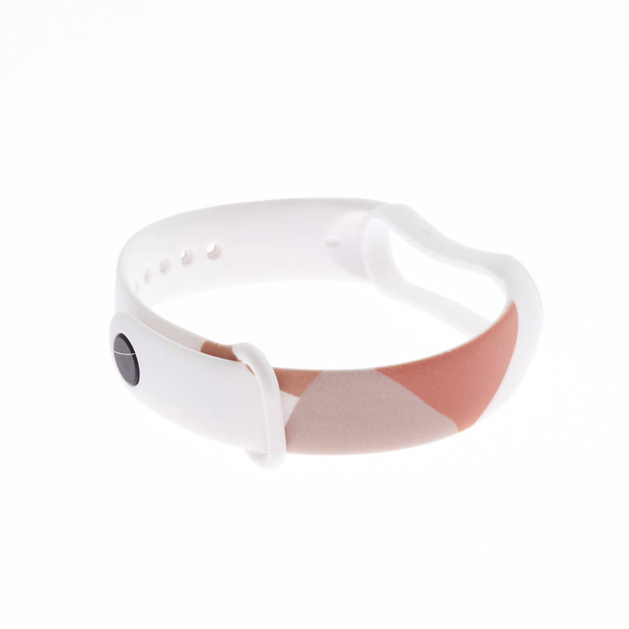 Řemínek Moro band pro Xiaomi Mi Band 4 / Mi Band 3 silikonový řemínek náramek hodinek vzor 5