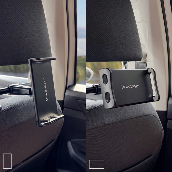 CHZ-08 Wozinsky Car Tablet Holder with cloth hook black