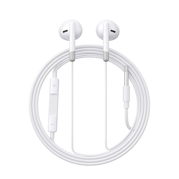 Écouteurs intra-auriculaires filaires mini jack avec télécommande Joyroom JR-EW01 - blanc