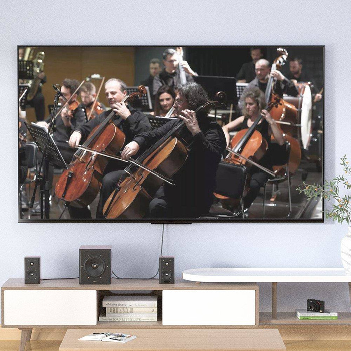 Wozinsky HDMI 2.1 8K 60 Hz 48 Gbps / 4K 120 Hz / 2K 144 Hz 5m strieborný kábel (WHDMI-50)