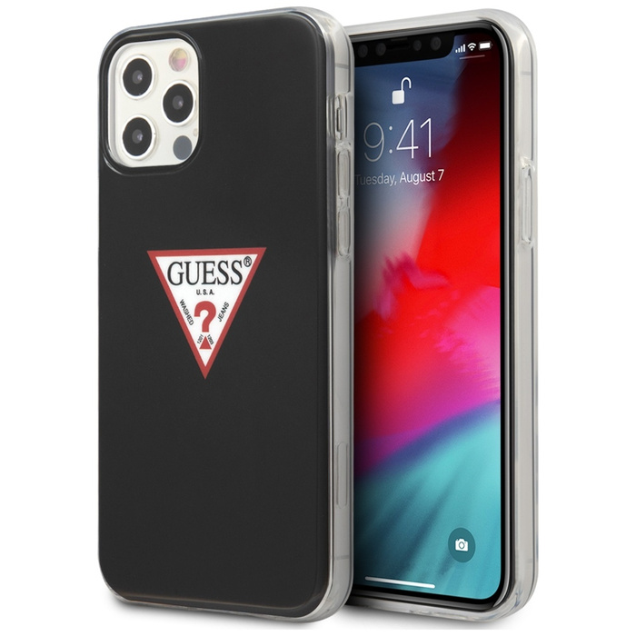  GUESS   12 12 Pro Triangle Collection GUHCP12MPCUCTLBK Black Hardcase
