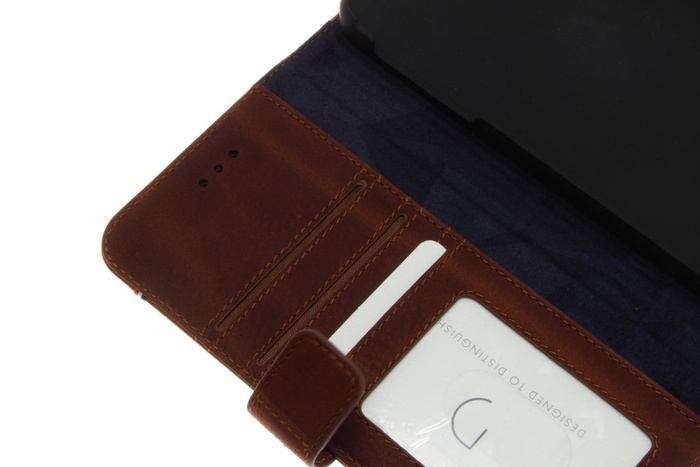  Decoded  8 7 6s 6 Plus con Funda de Cartera con Solapa Marrón