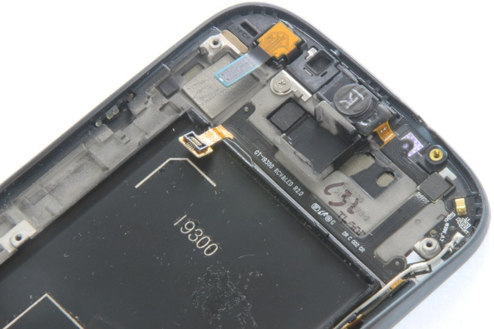 SAMSUNG Galaxy S3 čierny LCD dotykový displej