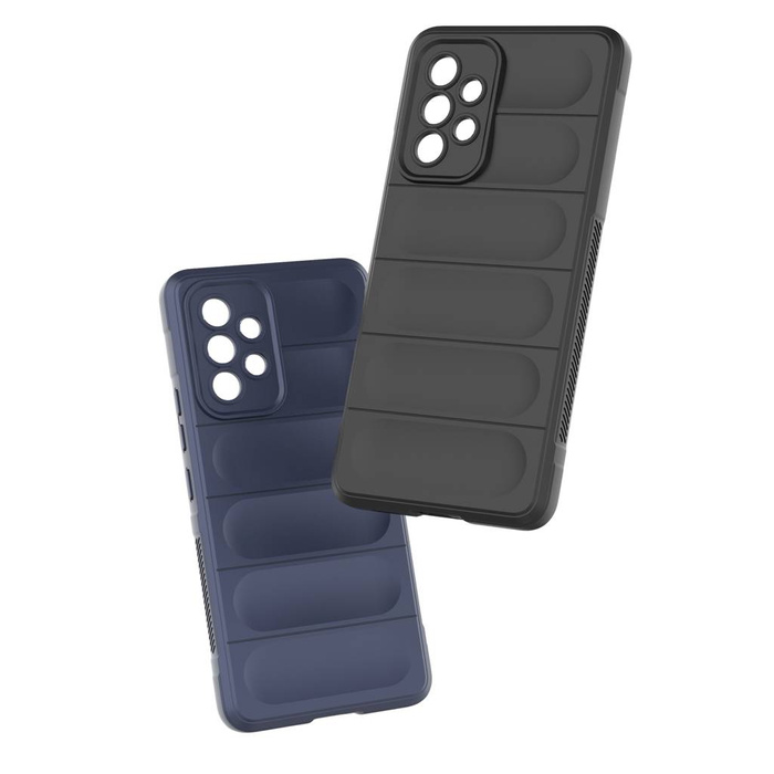 Custodia Magic Shield Custodia per Samsung Galaxy A53 5G Custodia flessibile corazzata nera