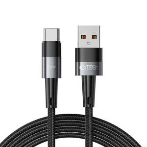 TECH-PROTECT ULTRABOOST CABLE TIPO-C 66W/6A 200CM GRIS