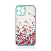 Design Case per iPhone 12 Pro custodia floreale azzurra
