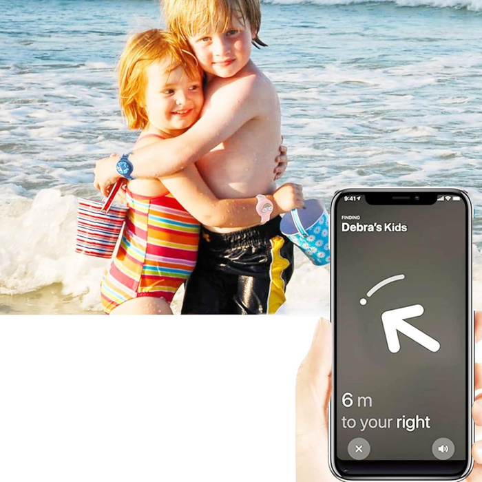 TECH-PROTECT SMOOTH FOR KIDS 2-PACK APPLE AIRTAG 1 / 2 COLORFUL