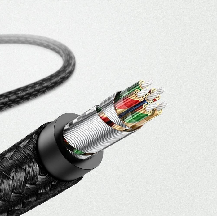 Ugreen kabel AUX MFI Lightning audio kabel - 3,5 mm mini jack 1 m šedý (70509)