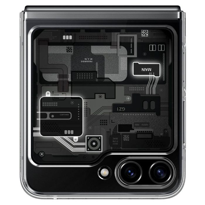 Coque Spigen Peau d'air Galaxy Z Flip 5 Zero One Case