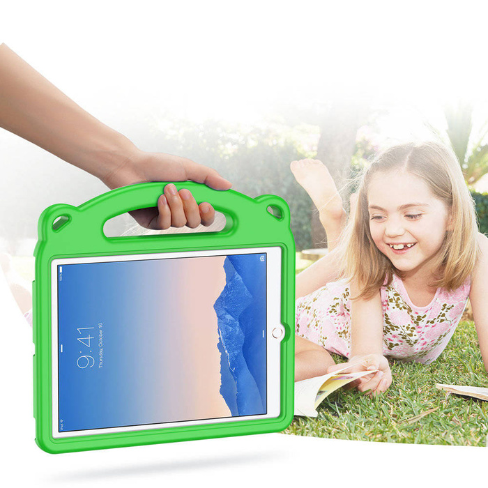 Dux Ducis Panda custodia morbida sicura per tablet per iPad 9.7'' 2018 / iPad 9.7'' 2017 con supporto per penna stilo giallo