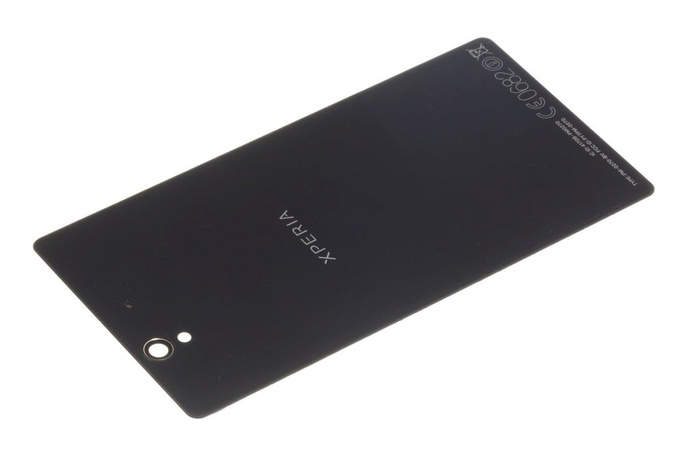 Original Battery Cover SONY Xperia Z Black Grade B