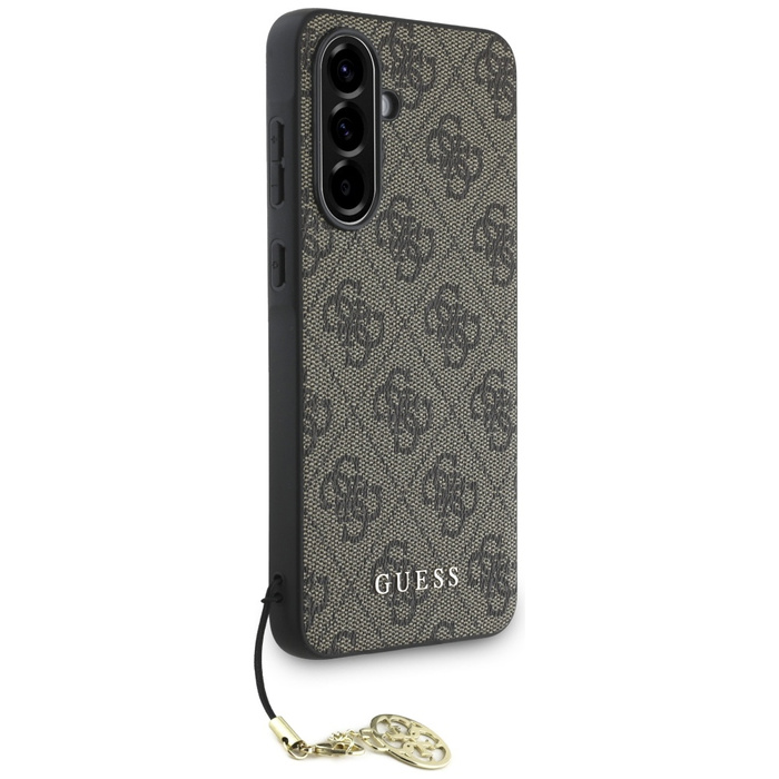 Etui Guess 4G Charms Collection do       Samsung Galaxy A56 brązowy