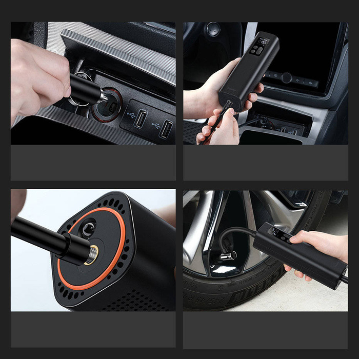 Baseus Super Mini Inflator Pump Black