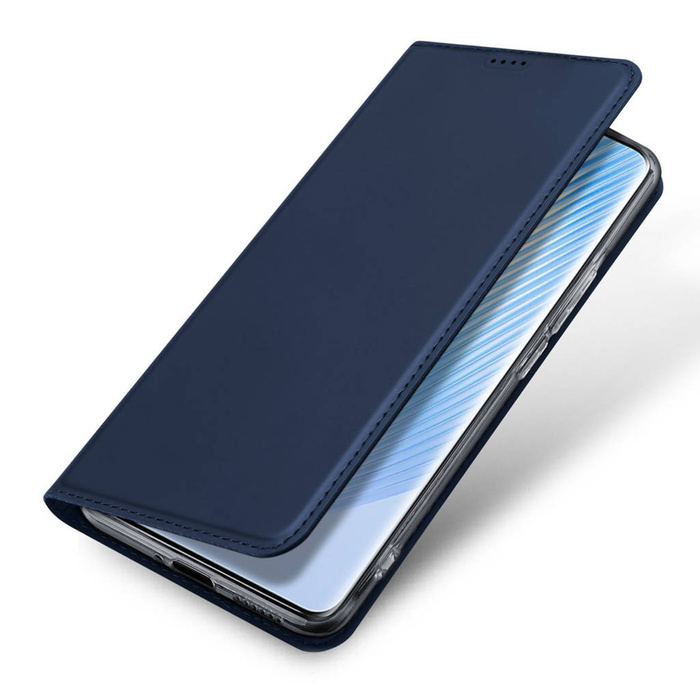 Dux Ducis Skin Pro Hülle für Honor Magic5 Flip Card Wallet Stand Blau