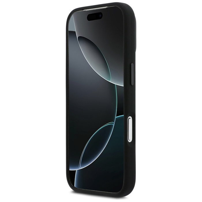 Etui BMW M Silicon Tricolor Line MagSafe do iPhone 17 Pro czarny