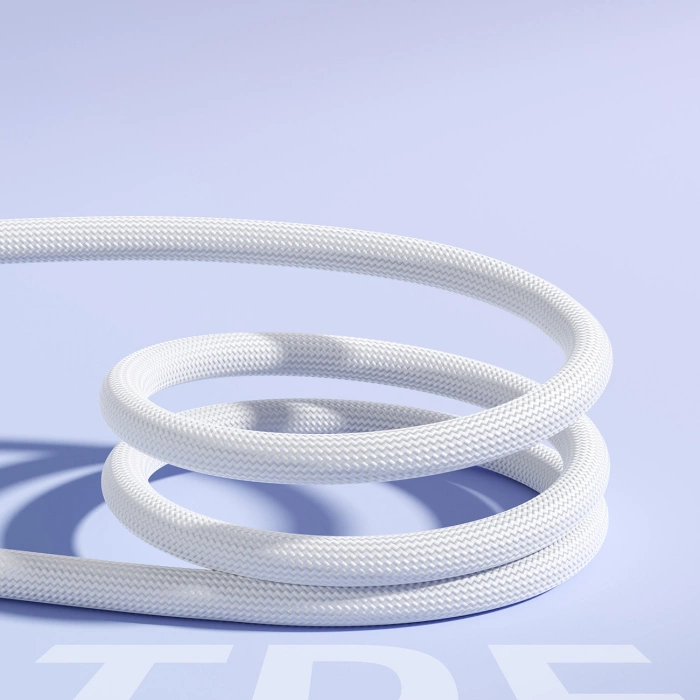 Joyroom S-A42 Crystal-Clear Series 30W USB-C - Lightning cable 1.2m - white