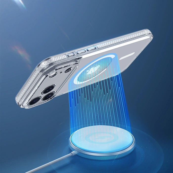 Etui Dux Ducis Clin Mag na iPhone 17 Pro Max kompatybilne z MagSafe - przezroczyste