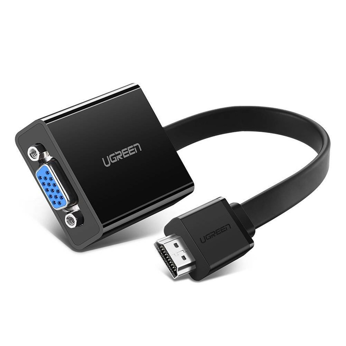 UGREEN HDMI zu VGA Adapter MM103 25cm Schwarz