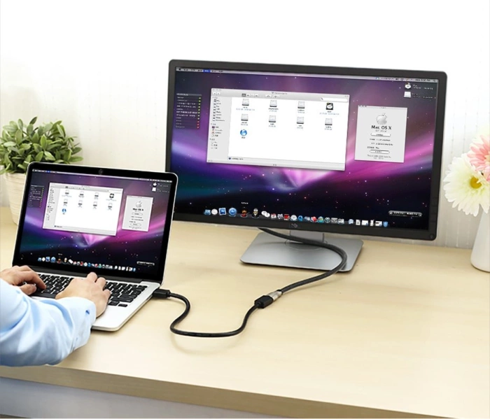 Ugreen HD107 10142 HDMI (male) - HDMI (female) 4K Cable 2m - Black