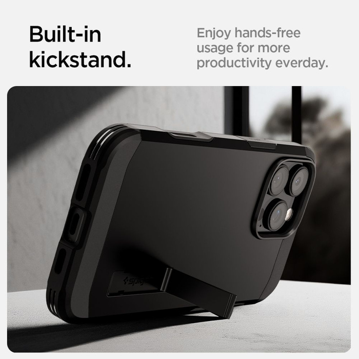 Case Spigen Tough Armor "T" Mag MagSafe IPhone 16 PRO BLACK