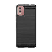 Funda de silicona Carbon Case para Nokia C32 - negra