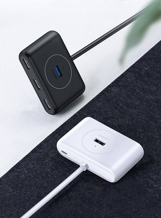 Ugreen HUB splitter 4x USB 3.2 Gen 1 (cavo da 1 m) nero (CR113 20291)