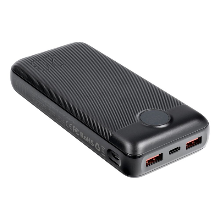 Powerbank Veger L20S (VP2039PD / W2039PD) PD QC3.0 2A 20000 mAh czarny
