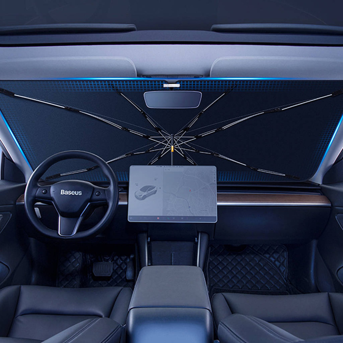 Sonnenschutz für die Windschutzscheibe Baseus CoolRide CRKX000001 – schwarz