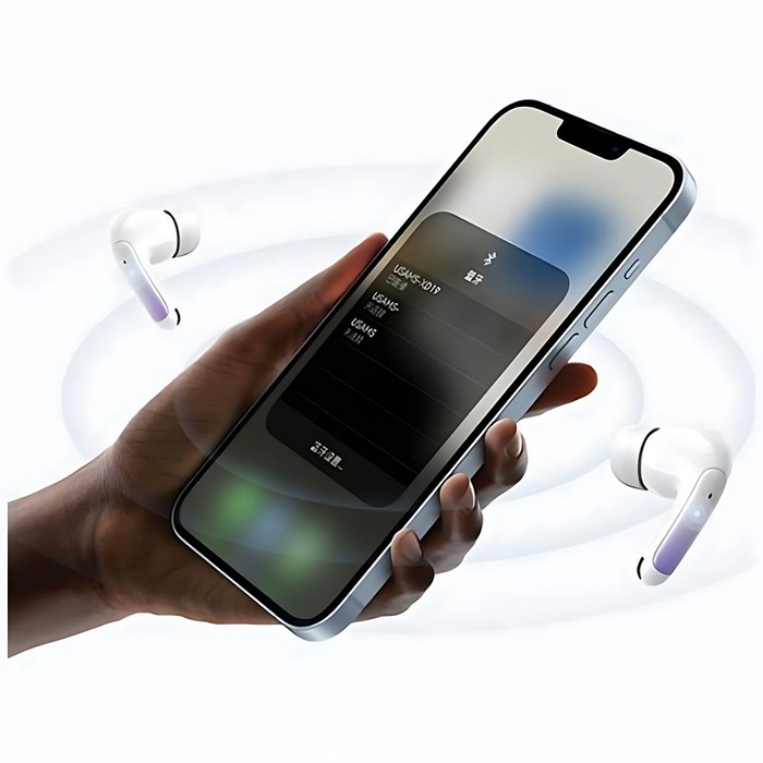 USAMS Słuchawki Bluetooth 5.3 TWS X-don series bezprzewodowe czarny/black BHUENCXD01 (US-XD19)