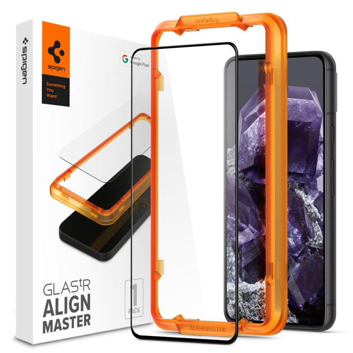 Verre trempé Spigen Verre Alm Fc Google Pixel 8 Noir
