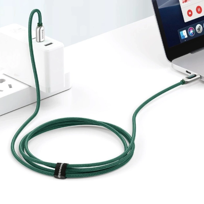 Baseus CATSK-B06 USB-C - USB-C PD cable 100W 5A 480Mb/s 1m - green