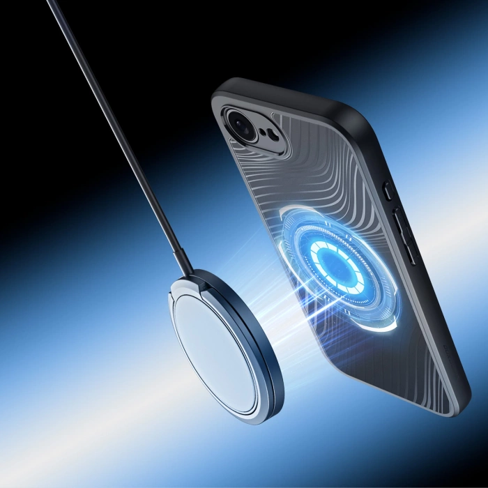 Dux Ducis Aimo Mag Case with MagSafe for iPhone 16e - Black