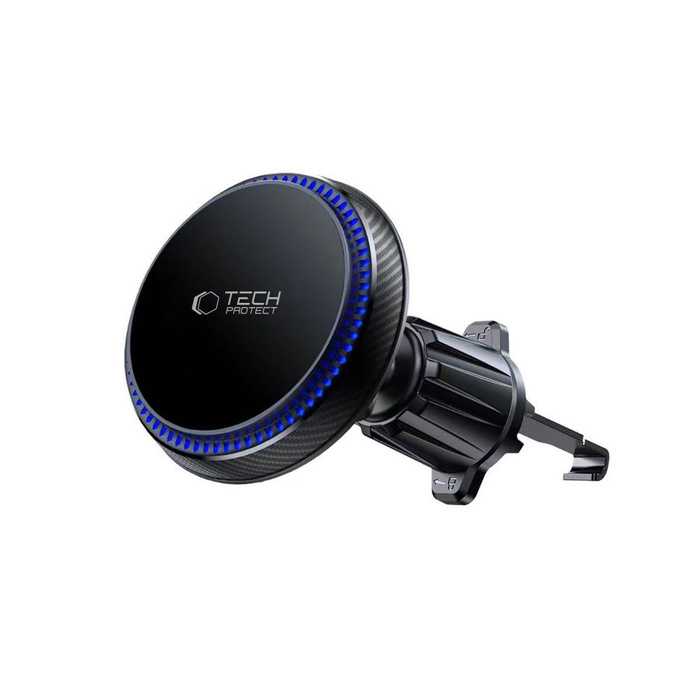 TECH-PROTECT MM15W-V4 MagNETIC MagSafe VENT AUTOHALTERUNG DRAHTLOSES LADEGERÄT 15W SCHWARZ