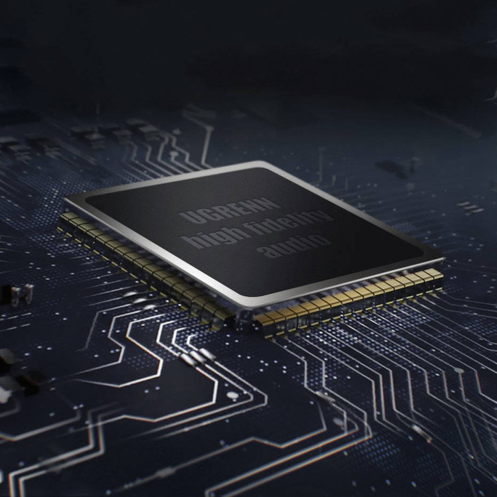 Ugreen audio adapter USB Type C (male) - USB Type C PD QC (female) + 3.5mm mini jack (female) gray (CM231)