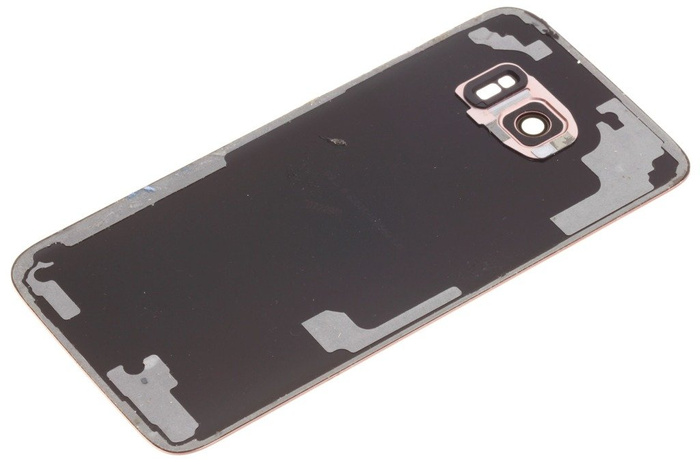 SAMSUNG Galaxy S7 Edge Akku Tür Original Grad B Rose Gold