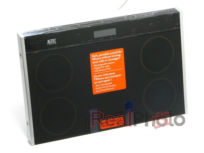 Reproduktora stereo Apple iPhone 3GS 4 4S Altec Sound Blade IMT702 s diaľkovým ovládaním