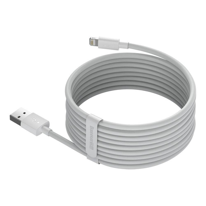 Cavo USB Baseus 2x - Ricarica rapida Power Delivery 1,5 m bianco ( Lightning -02)