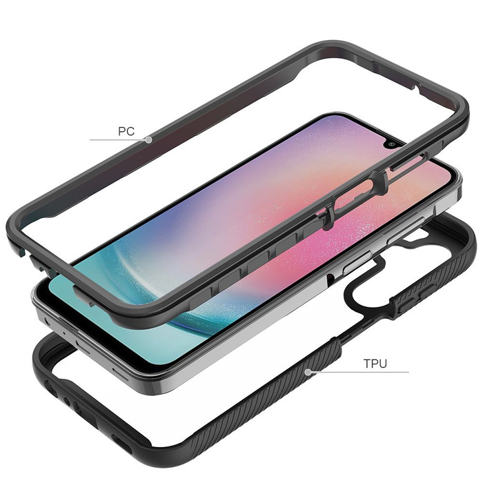 Etui Tech-protect Defense360 Samsung Galaxy A25 5g Black Case