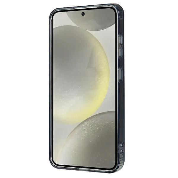 Audi IML Stitching Pattern MagSafe Case S24 S921 szary/gey hardcase AU-IMLMS24-Q5/D3-GY